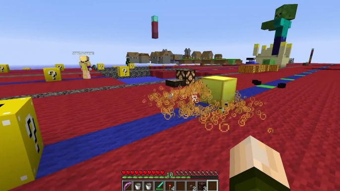 EL RITUAL SECRETOI!! c  vegetta y sTaXx   Lucky Blocks Epic Race