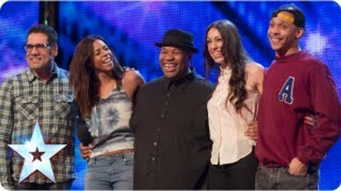 Band of Voices acapella group sing Price Tag | Week 6 Auditions | Britains Got Talent 2