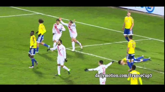 Youssef Adnane Goal HD - Brest 2-1 Bourg Peronnas - 05-02-2016