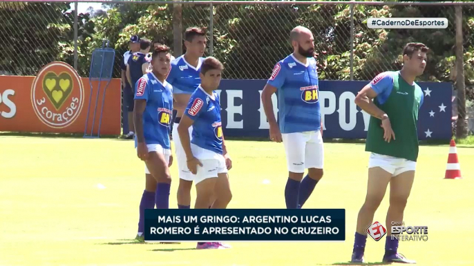 Mais um gringo: Lucas Romero é apresentado na Raposa