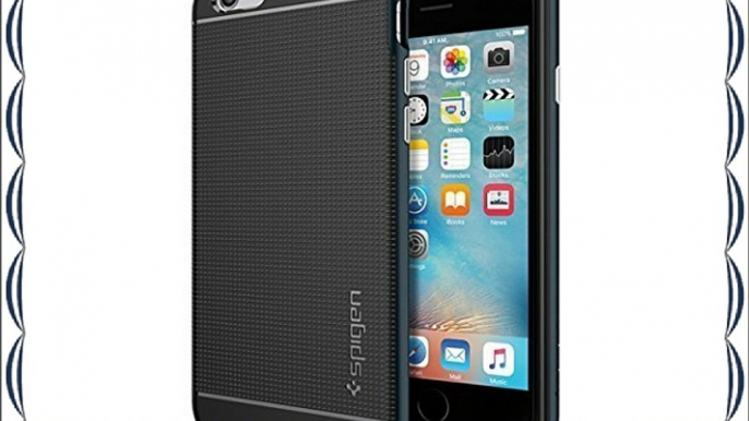 Spigen Neo Hybrid Metal - Funda para Apple iPhone 6S color pizarra de metal