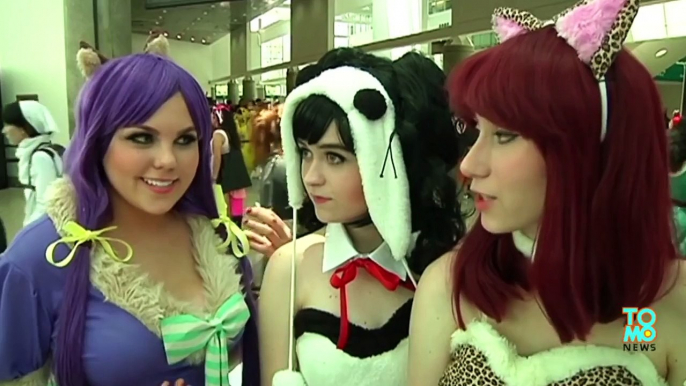 Cosplayers at Los Angeles Anime Expo 2015-TomoNews -HD