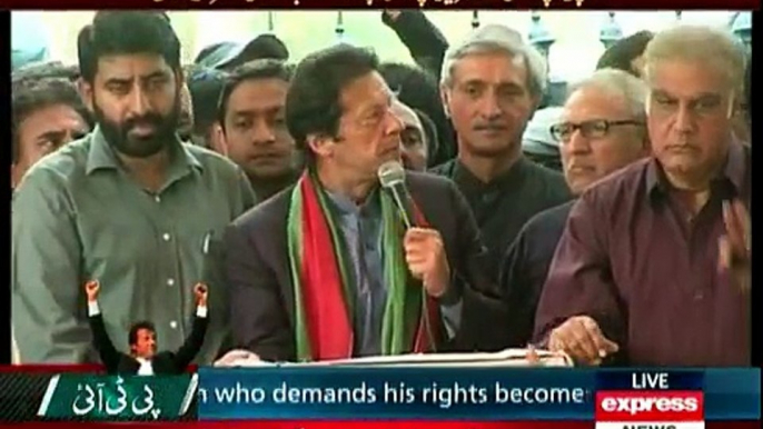 Government should withdraw Service act - Imran Khan addresses PIA protesting employees