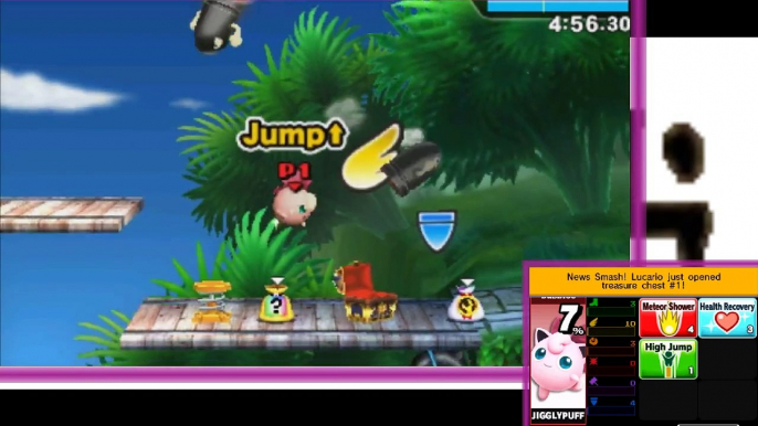 Jigglypuff Smash Run - Super Smash Bros For 3DS Gameplay