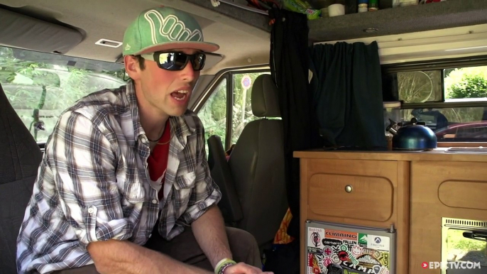 A Climbing Life On The Road - Inside The Pro Climbers Camper Van | EpicTV Climbing Daily,