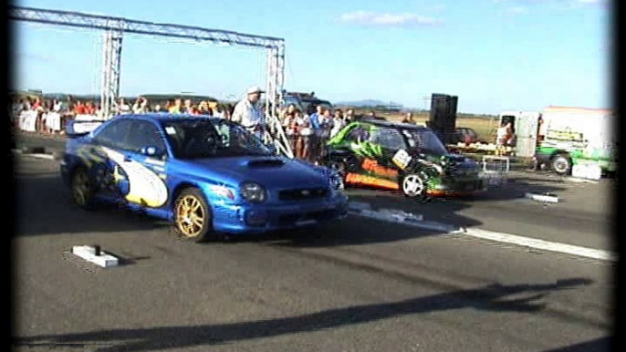 Subaru Impreza WRX STI Vs. Fiat 126 P [Drag Polski]