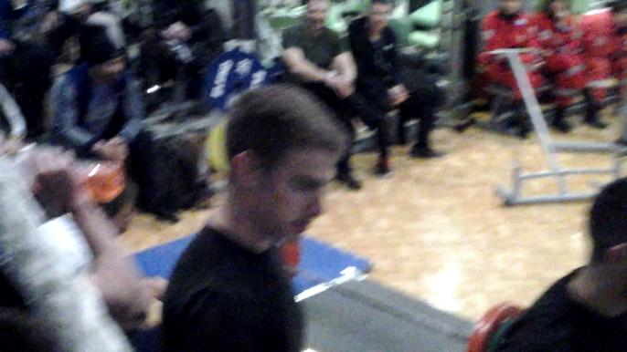 Evia Powerlifting battle- "Iron&Steel", cat: -75kg, Deadlift failed attempt 145 kg