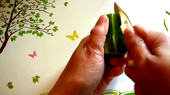 Украшения из огурца! Carving of cucumber! Украшения из овощей! Decoration of vegetables!