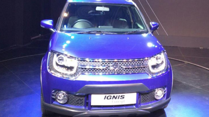 Maruti Suzuki Unveils Concept Ignis at Auto Expo 2016