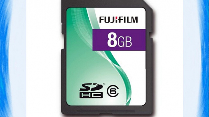 Fujifilm - Tarjeta SDHC (8 GB clase 6)