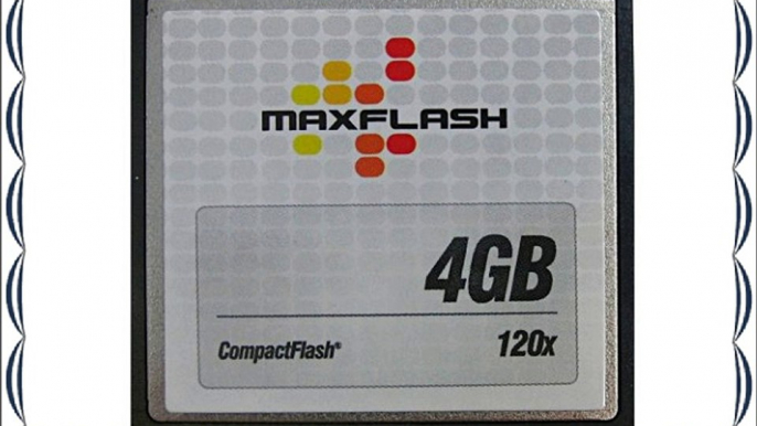 MaxFlash CF 4GB - Tarjeta de memoria (0 - 70 °C CompactFlash (CF) Ampolla)