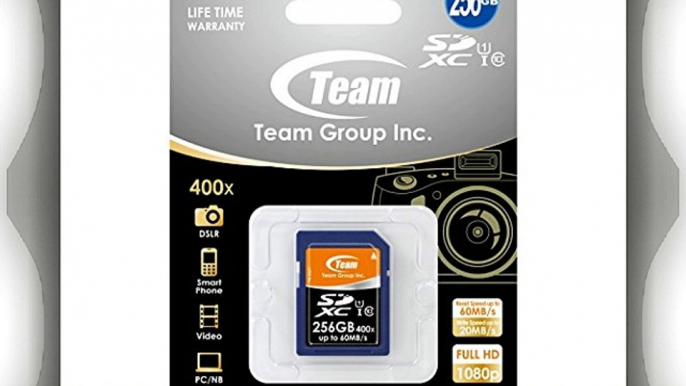 Team Group 2 GB 80 x tarjeta de memoria SD 256 GB Class 10 UHS-I Grade 1