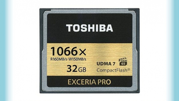 Toshiba EXCERIA PRO - Tarjeta de memoria Compact Flash de 64 GB