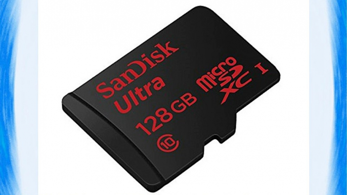 SanDisk SDSQUNC-128G-GZFMA - Tarjeta memoria microSDXC de 128 GB (UHS-I con adaptador SD velocidad