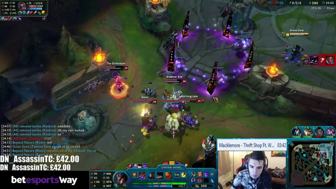 Gross Gore amazing Triple kill Hello guys, this is Gross Gore. League of Legends