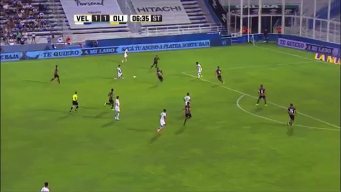 Lo tuvo Pavone. Vélez 1 - Olimpo 1. Fecha 2. Campeonato de Primera División 2016