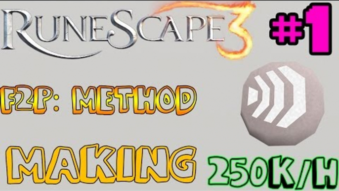 Runescape 3 Money Making Guide 2015 F2P: Method 1 runecrafting