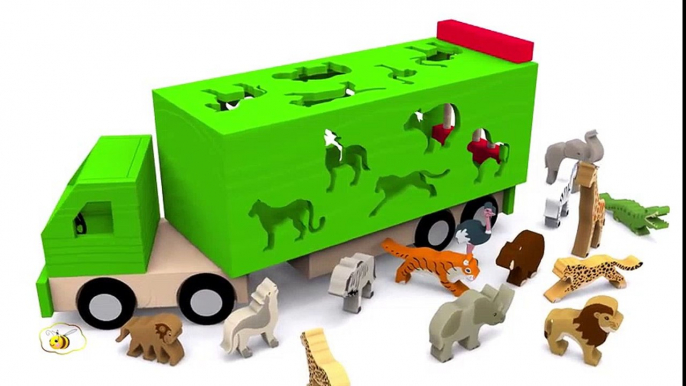 Apprendre les animaux sauvages en français. Vidéos éducatives dessins animés pour bébé. Learn French  Dessins Animés Pour Enfants