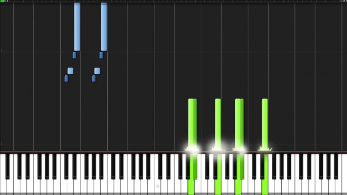 The Pink Panther Theme - Henry Mancini [Piano Tutorial] (Synthesia)