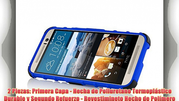 JAMMYLIZARD | Carcasa Alligator Para HTC One M9 Compact Heavy Duty Case De Alta Resistencia