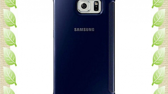 Samsung Clear View - Funda para Samsung Galaxy S6 Edge color Azul