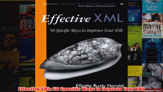 Download PDF  Effective XML 50 Specific Ways to Improve Your XML FULL FREE