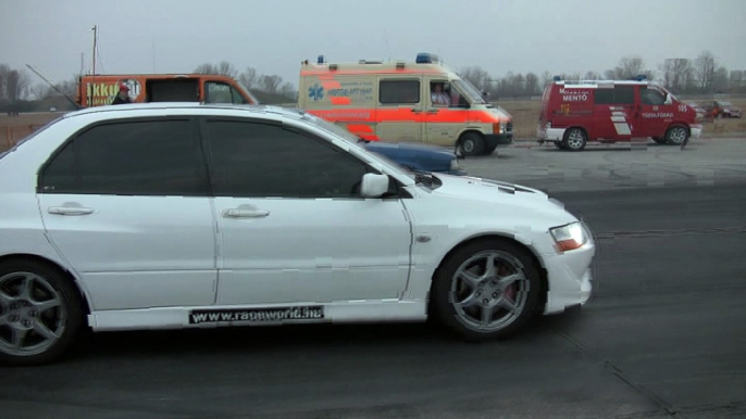 Mitsubishi Lancer EVO VIII Vs. Audi S2 Coupe