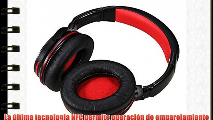 Original Ausdom M04S (Upgrade Versión NFC con Deep Bass) Bluetooth 4.0 Auriculares Inalámbricos