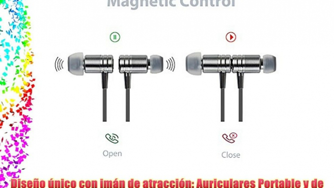 Auriculares Bluetooth Magnético iAmer Magneto Auricular Deportivos Manos Libres Estéreo Inalámbrico