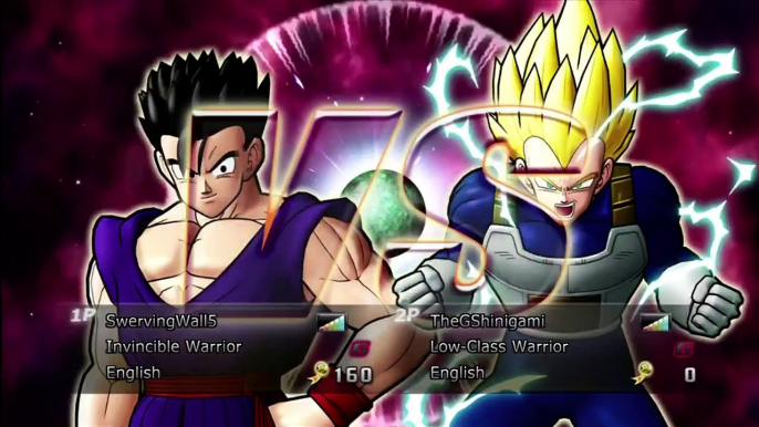 Dragon Ball Raging Blast 2 - Dragon Ball Raging Blast 2 Vegeta Super Saiyan 2 vs Gohan Super Saiyan 2 enhanced-TheDonovan137