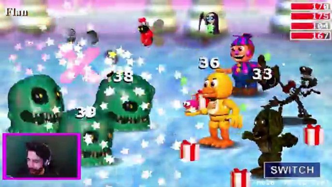 FNAF World 3D Gameplay Part 3 _ SECRET BOSSES _ FNAF World Walkthrough Part 3