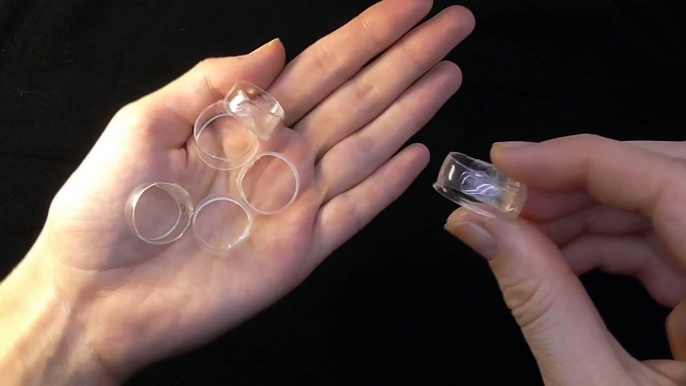 DIY Основа для кольца из пластиковой бутылки. Мастер класс - Basis for rings from plastic bottle