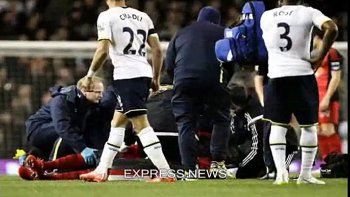 Bafetimbi Gomis wanted to play on despite a horrifying collapse which stunned White Hart L