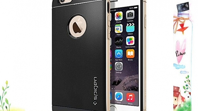 Spigen SGP11038 - Funda Neo Hybrid Metal Series para Apple iPhone 6 (4.7)dorado