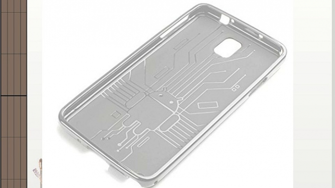 Funda Circuito Cruzerlite Bugdroid para Samsung Galaxy Note 3 - Claro