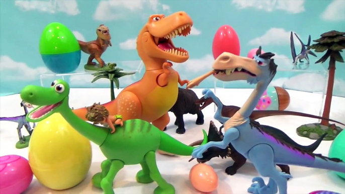 Disney Pixars The Good Dinosaur Movie SURPRISE EGGS TOYS