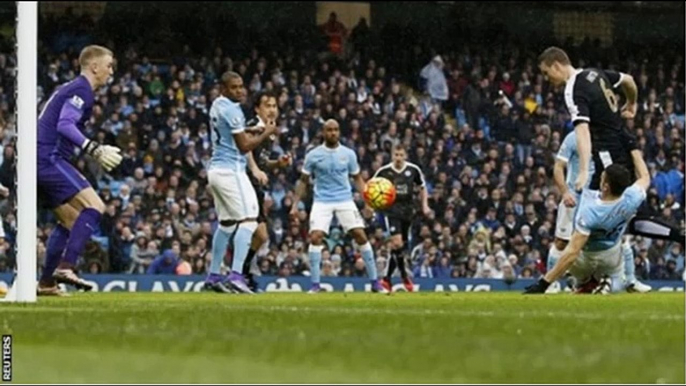 Manchester City  vs Leicester city | 1 : 3 PREMIER LEAGUE | SAT, 06 FEB 2016 (Latest Sport)