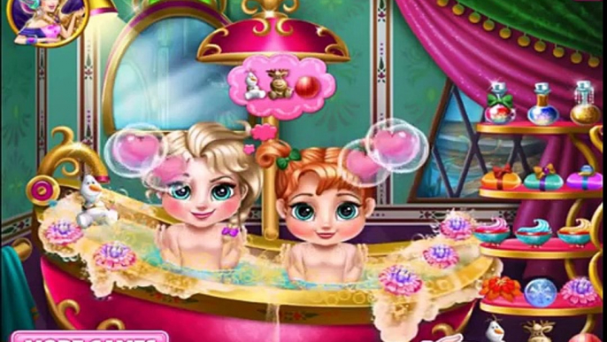 Bañar a las princesas Elsa y Anna - Baby Elsa Baby Anna - Disney Princess - Baby Games