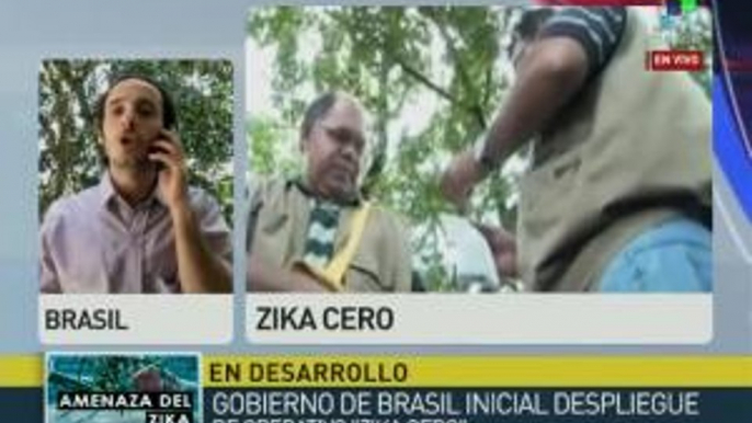 Brasil: Dilma Rousseff encabeza inicio de campaña contra el Zika