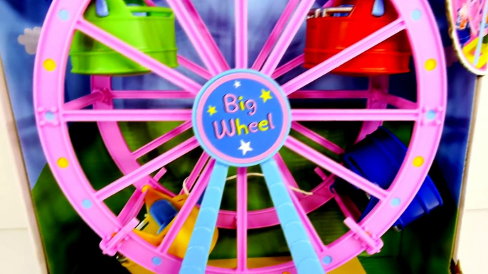 Peppa Pig Amusement Park Big Ferris Wheel Nick Junior Theme Park Toys by Disney Cars Toy Club