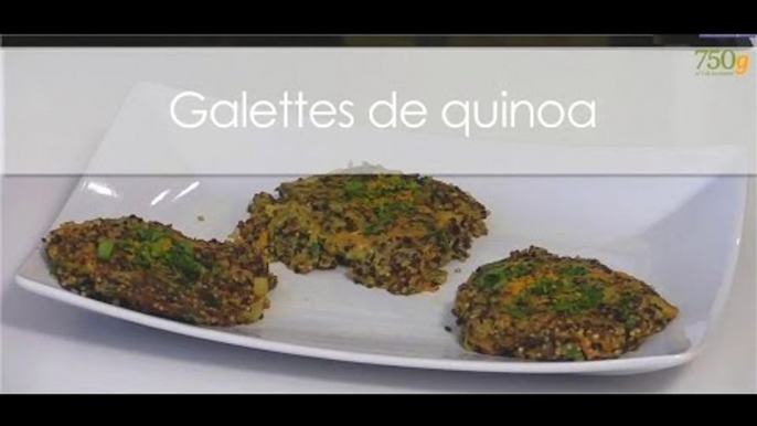 Recette de Galettes de quinoa aux légumes  - 750 Grammes
