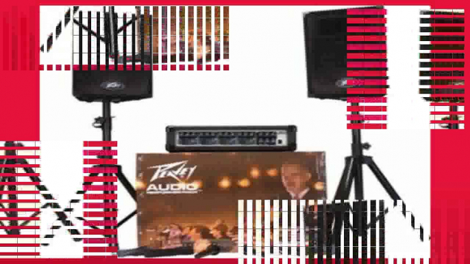 Best buy  PEAVEY AUDIO PERFORMER PACKAGE INCLUDES MIXER 2 SPEAKERS 2 STANDS  2 MICS