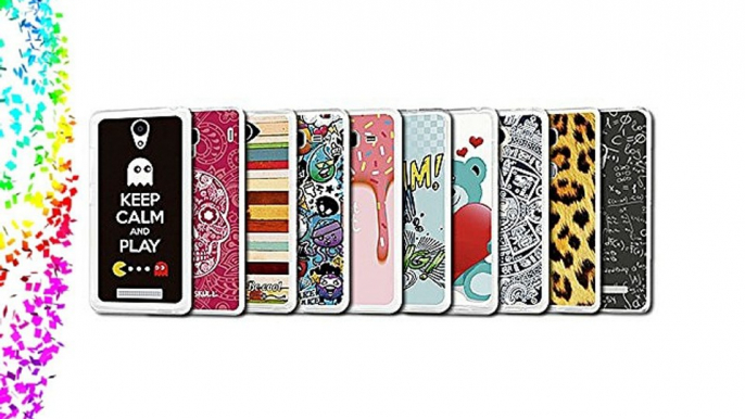 Funda Gel Flexible Meizu m2 mini BeCool Arte Japonés La gran ola [  1 Protector Cristal Vidrio