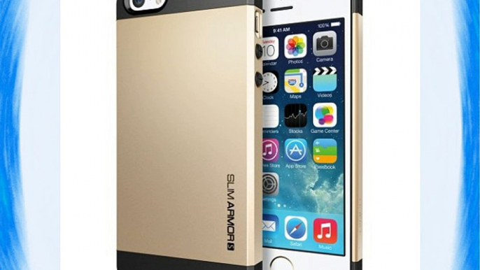 Spigen SGP10604 - Funda para móvil Apple iPhone 5/5s dorado