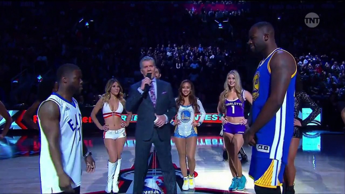 Draymond Green a failli perdre contre Kevin Hart dans un concours à trois points...