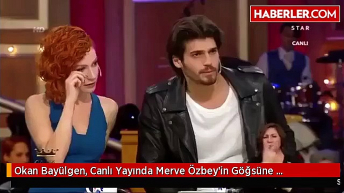 Okan Bayülgen, Canlı Yayında Merve Özbey'in Göğsüne Dokundu