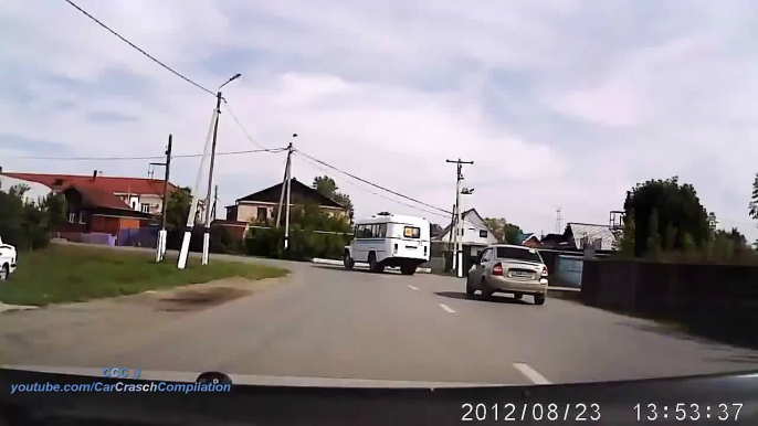 funny scooter accident