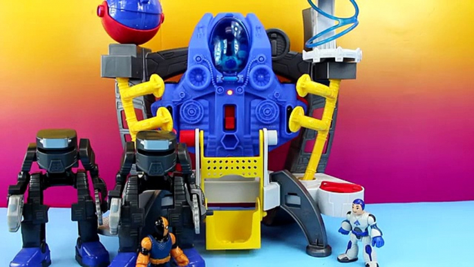 Imaginext DC Super Friends Battle Armor Batman Superman Lex Luthor Robot Drone Suit