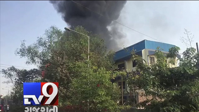 Massive fire breaks out at solvent factory in Ankleshwar GIDC, Bharuch - Tv9 Gujarati