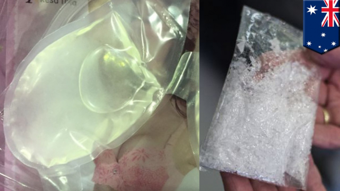 $1.26 billion worth of liquid meth-filled bra inserts, art supplies seized in Australia